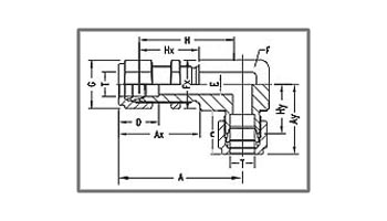 Fittings Bulkhead Elbow Fittings Bulkhead Elbow