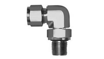 Positionable Male Elbow Fittings Positionable Male Elbow Fittings